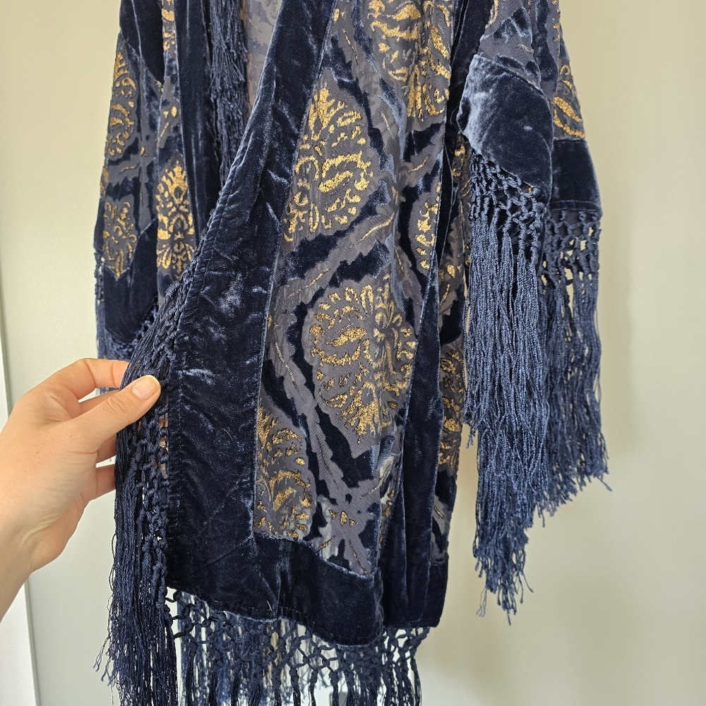 Denim & Supply Ralph Lauren burnout open-front kimono - Picture 5 of 9